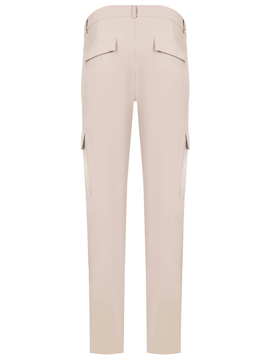 Брюки-карго однотонные