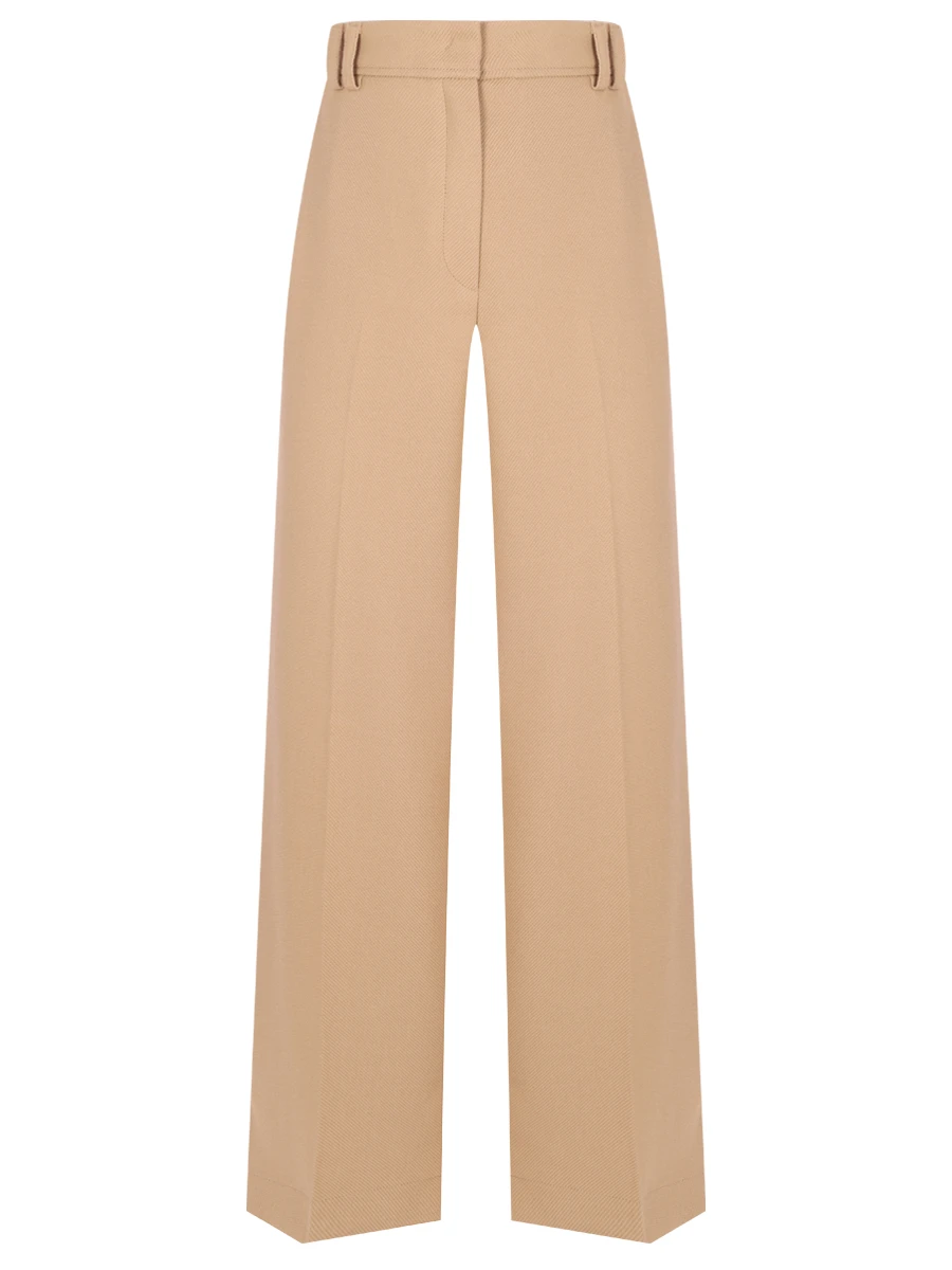 Брюки однотонные