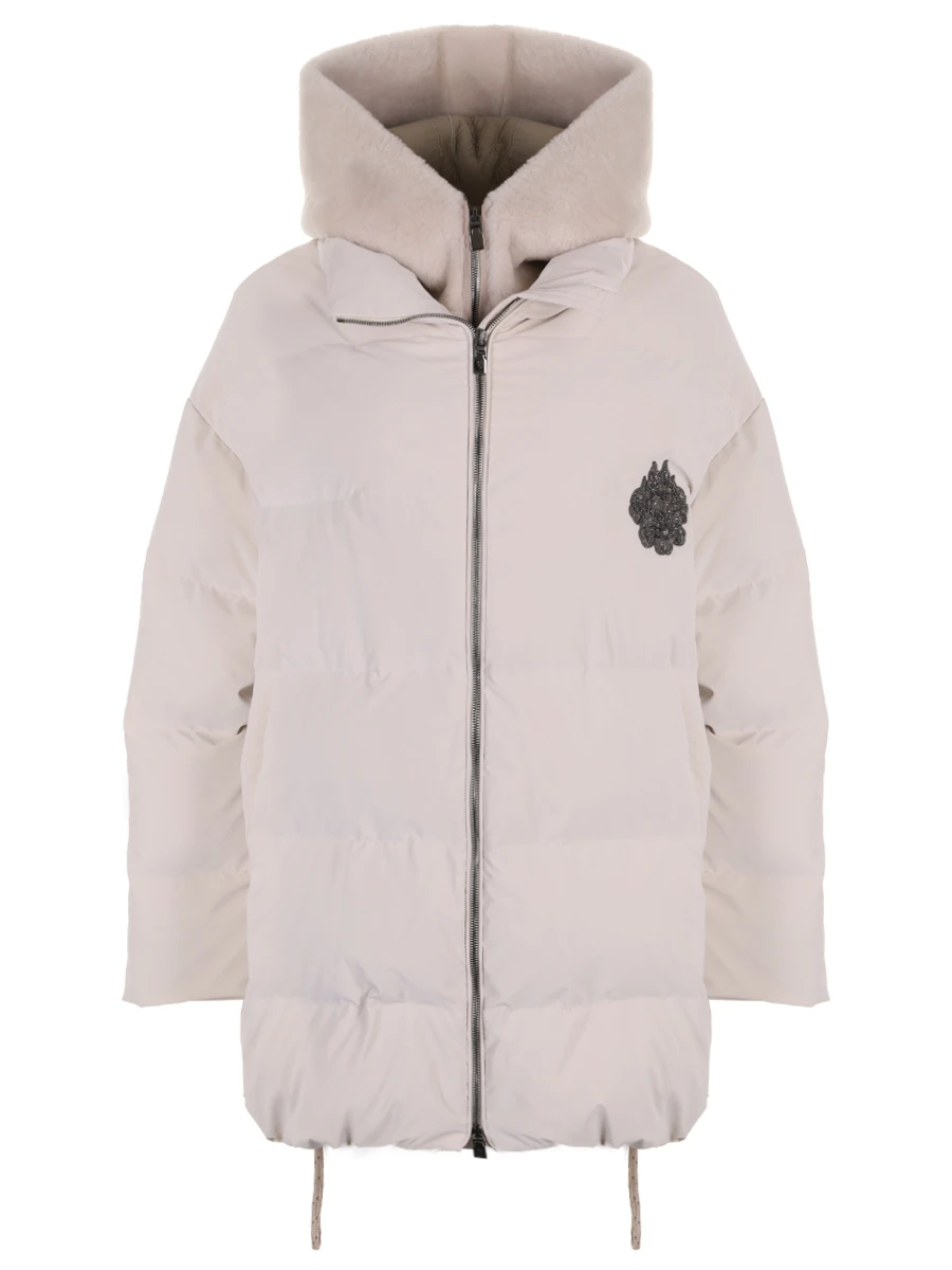 Пуховик стеганый