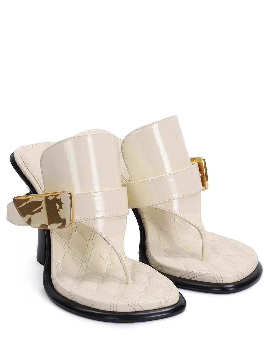 Мюли кожаные