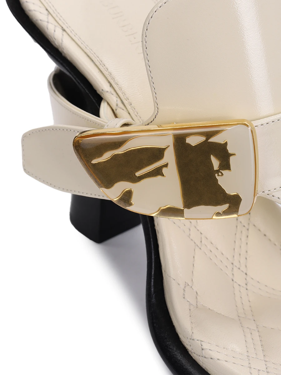 Мюли кожаные