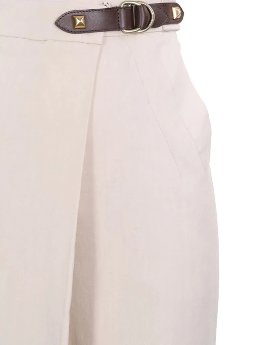 Брюки однотонные ALBERTA FERRETTI