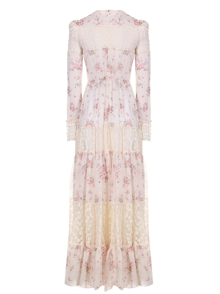 Платье с принтом