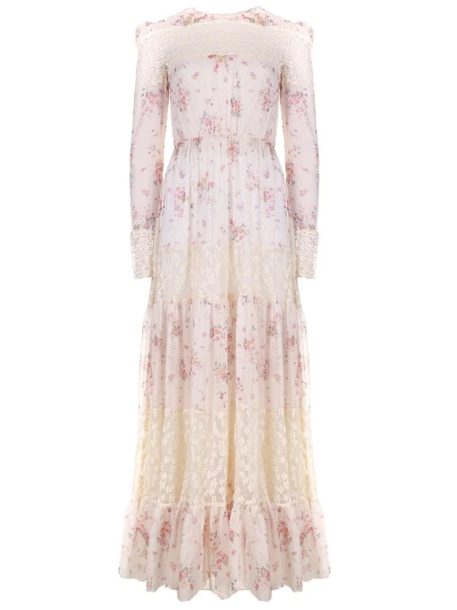 Платье с принтом PHILOSOPHY DI LORENZO SERAFINI