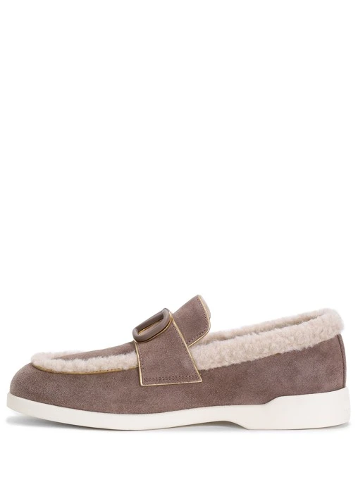 Лоферы замшевые VALENTINO