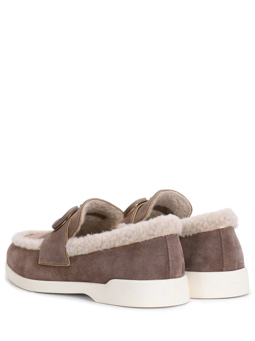 Лоферы замшевые VALENTINO