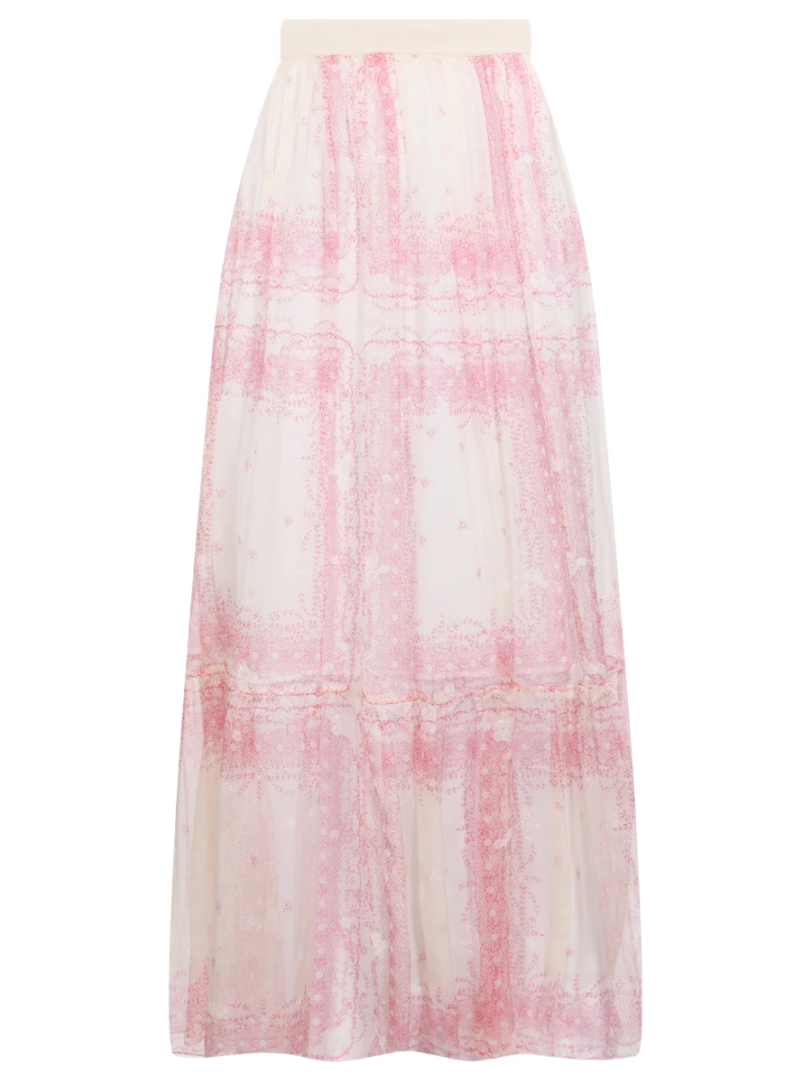 Юбка шелковая