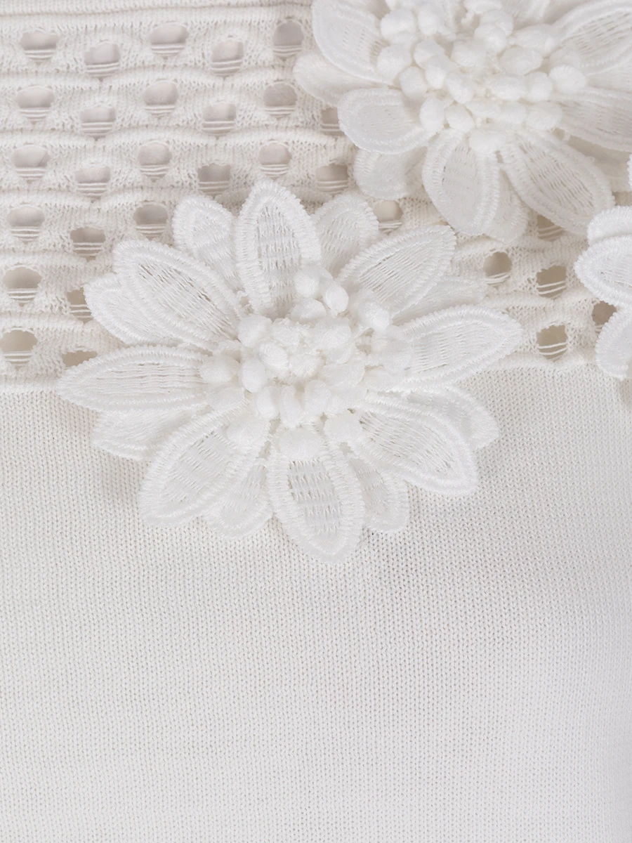 Джемпер из хлопка и вискозы