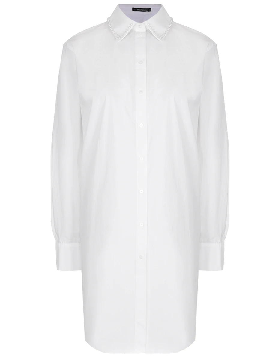 Платье-рубашка хлопковое