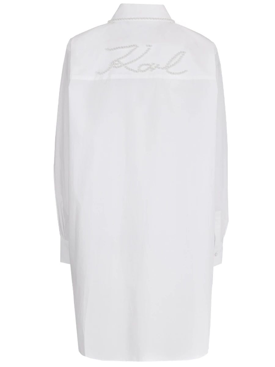 Платье-рубашка хлопковое