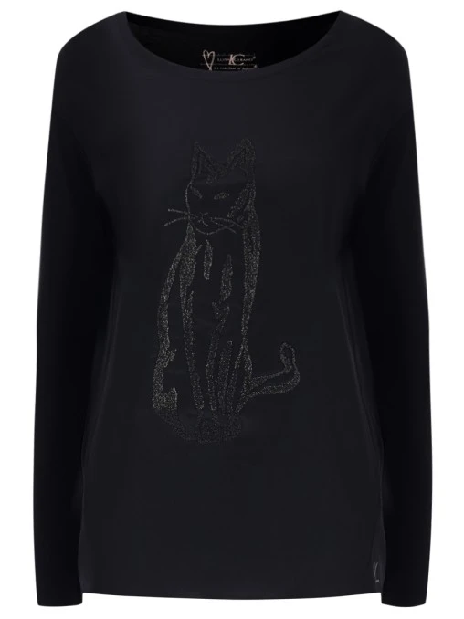 Блуза из вискозы LUISA CERANO