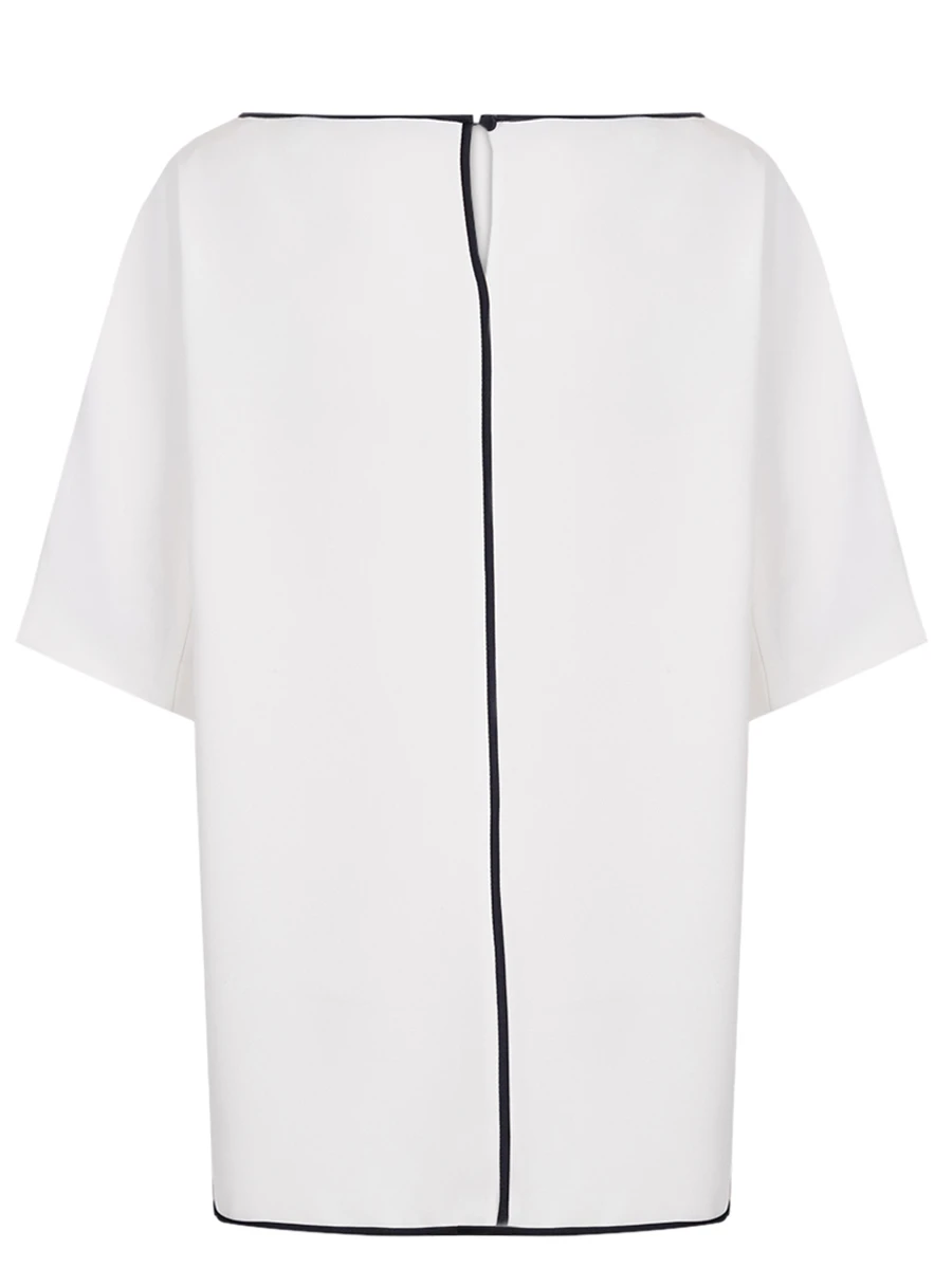 Блуза однотонная