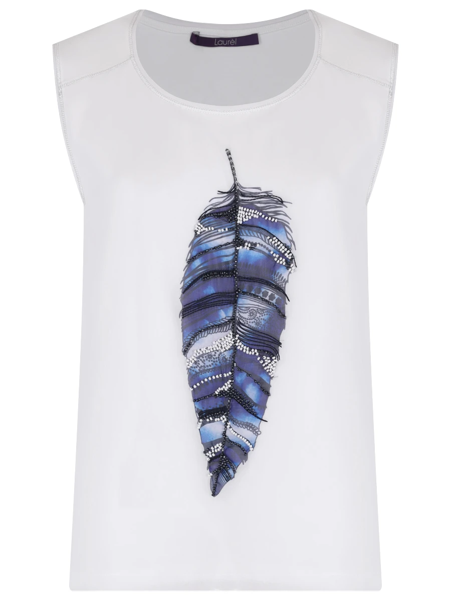 Топ с принтом