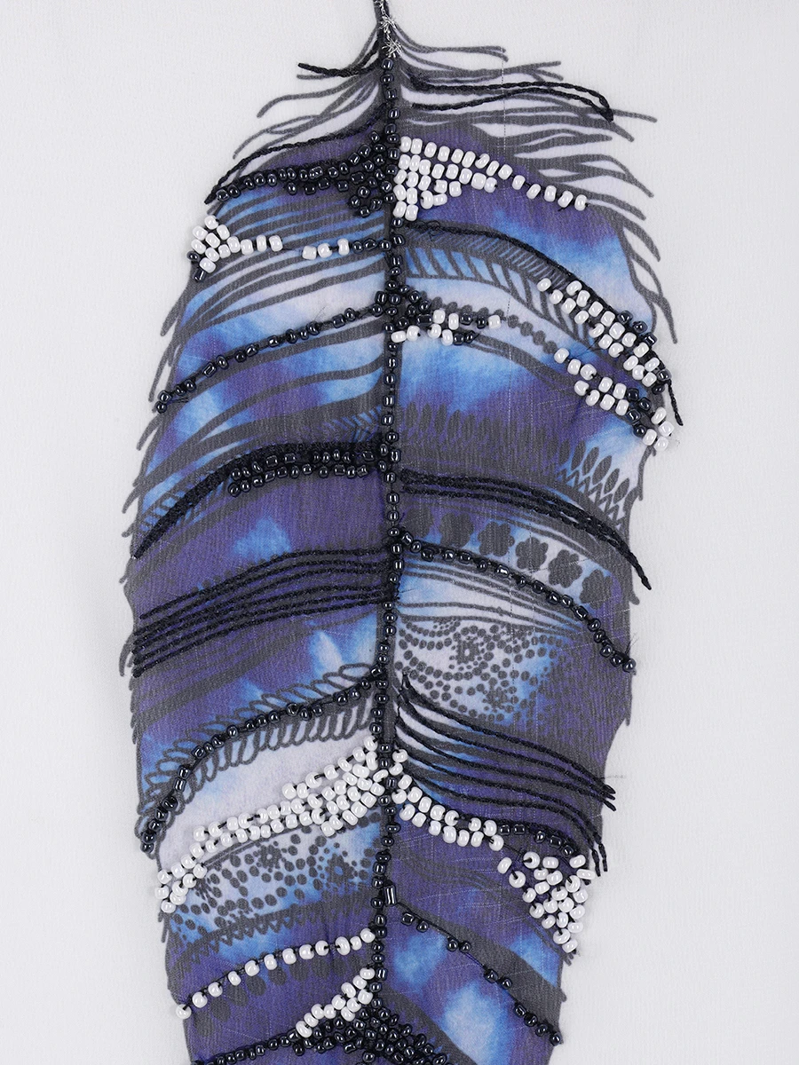 Топ с принтом