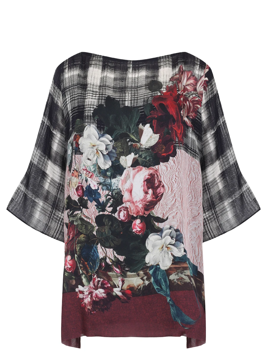 Блуза шелковая