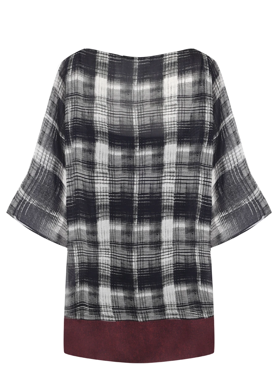 Блуза шелковая