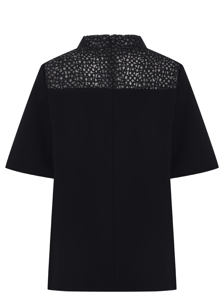 Блуза комбинированная