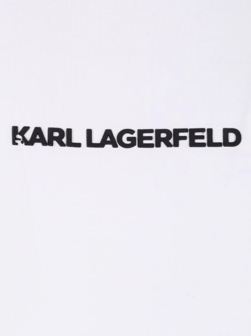 Майка хлопковая KARL LAGERFELD