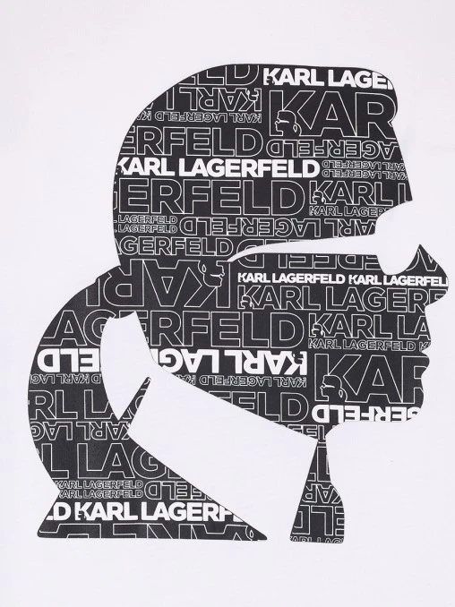Футболка хлопковая KARL LAGERFELD