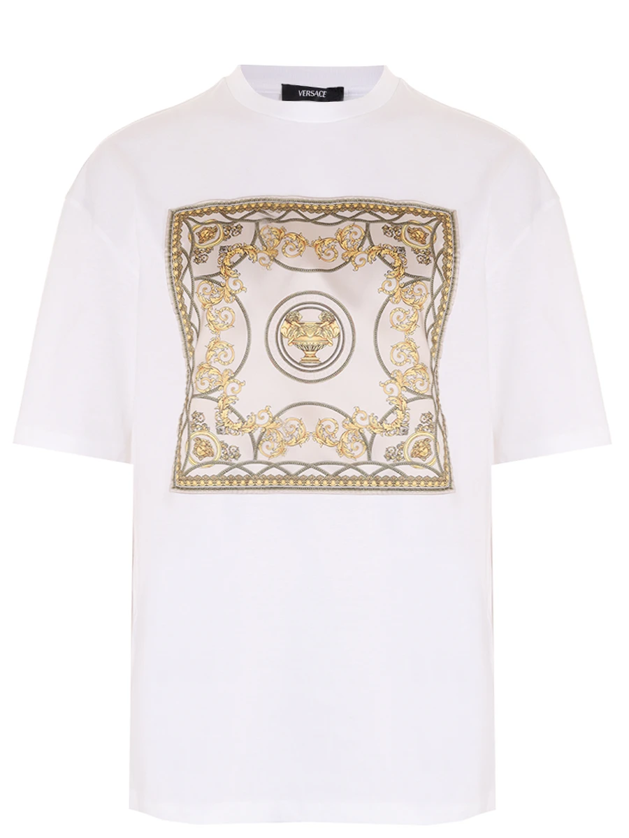 Футболка хлопковая с принтом