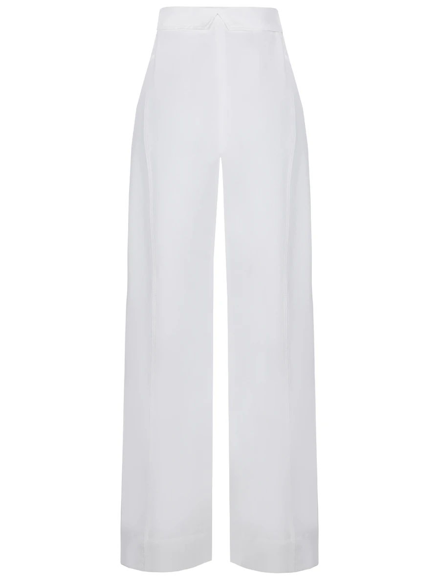 Брюки однотонные