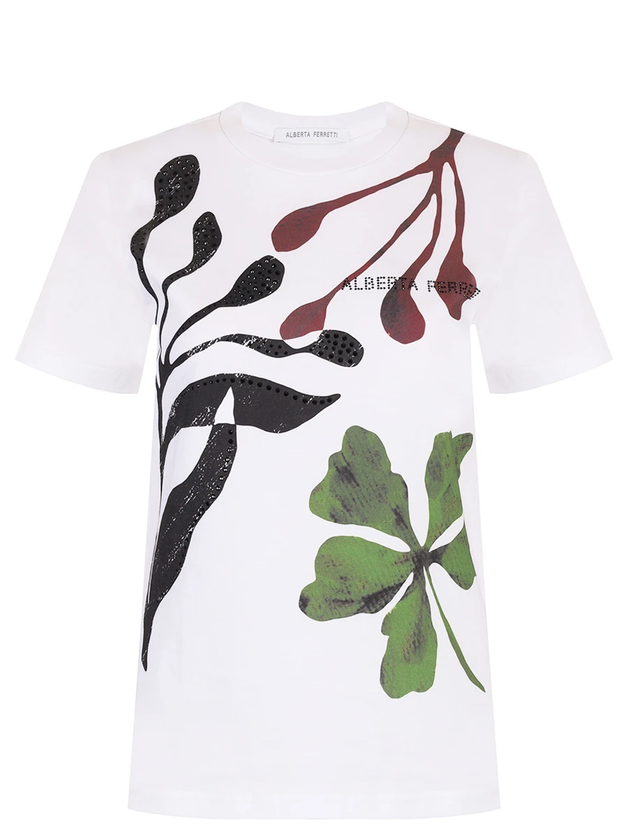 Футболка хлопковая с принтом