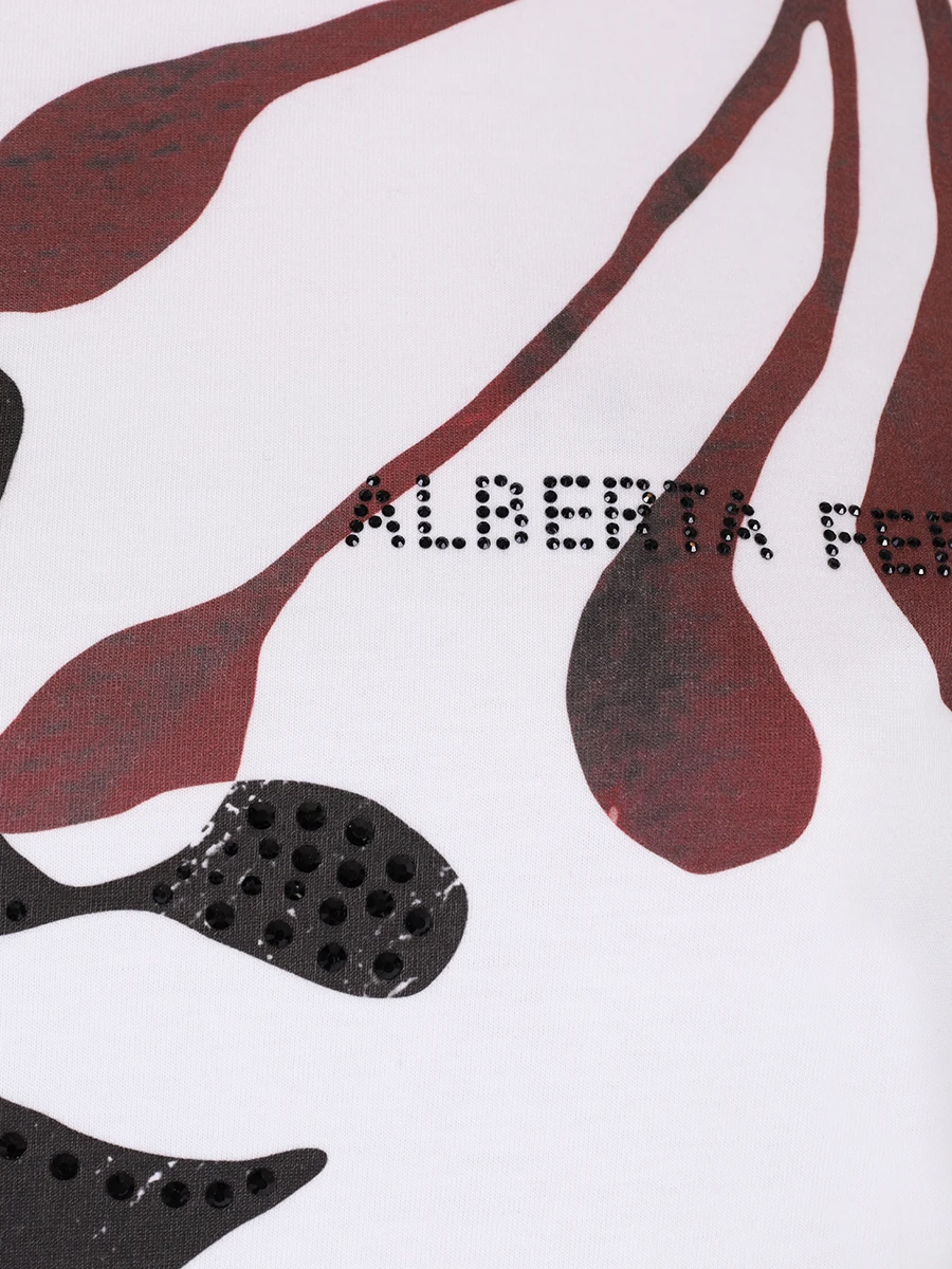 Футболка хлопковая с принтом