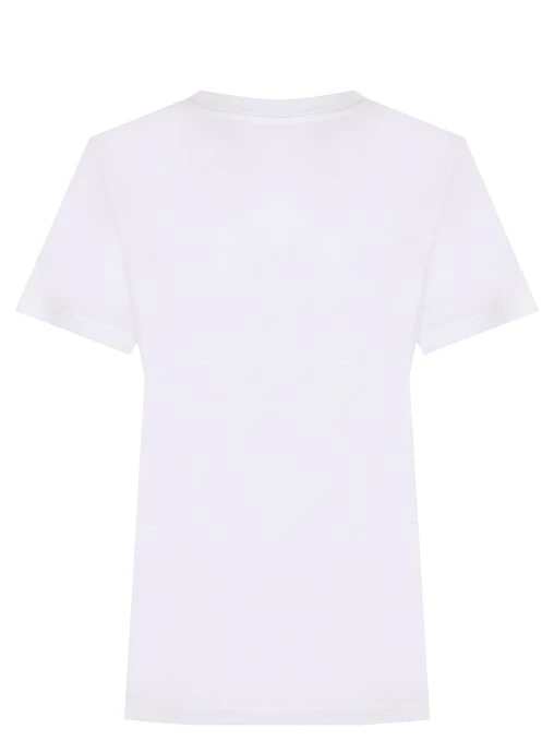 Футболка хлопковая с принтом ALBERTA FERRETTI