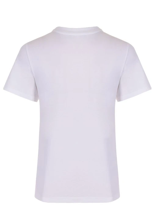 Футболка хлопковая с принтом ALBERTA FERRETTI