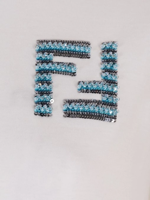 Футболка хлопковая FENDI