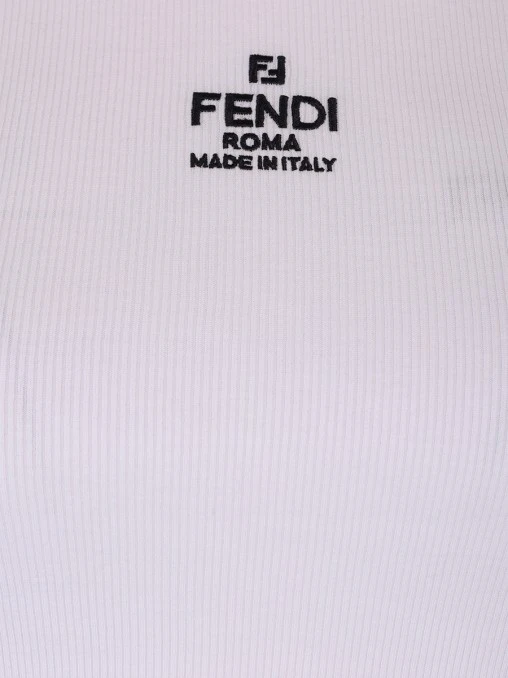 Футболка хлопковая FENDI