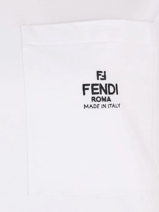 Футболка хлопковая FENDI