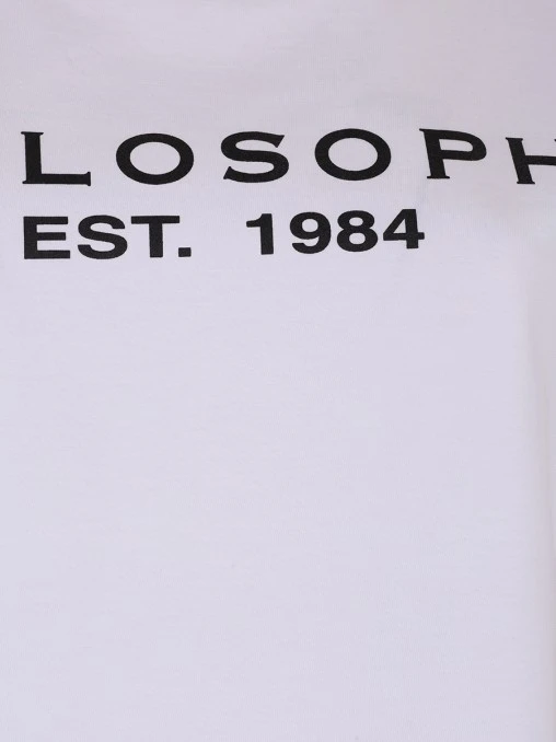 Футболка хлопковая PHILOSOPHY DI LORENZO SERAFINI