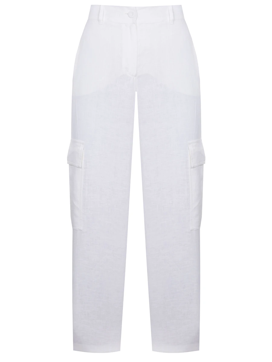 Брюки льняные