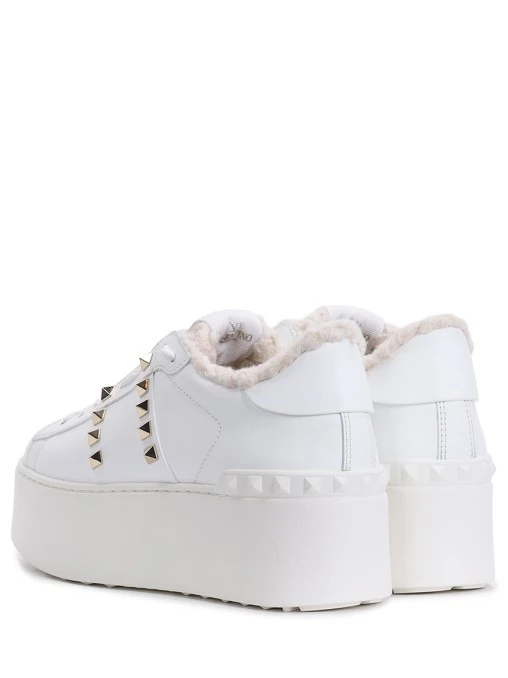 Кеды кожаные VALENTINO