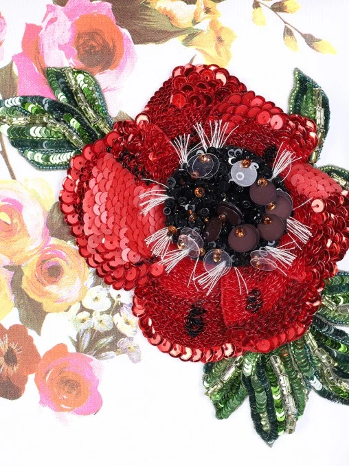 Футболка c аппликацией DOLCE & GABBANA