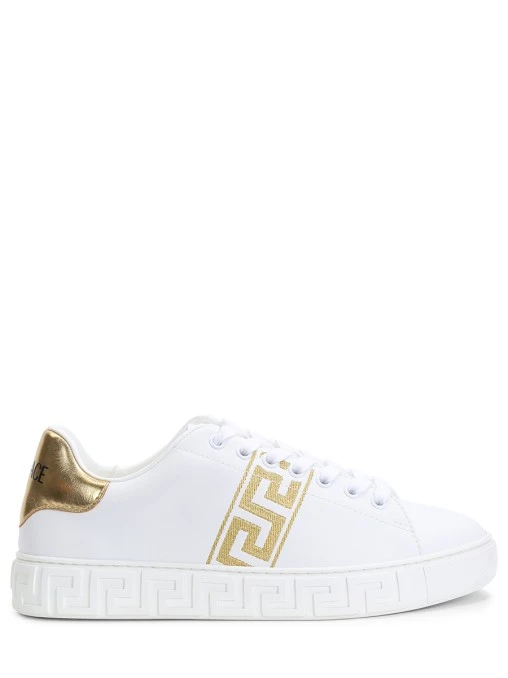 Кеды кожаные VERSACE