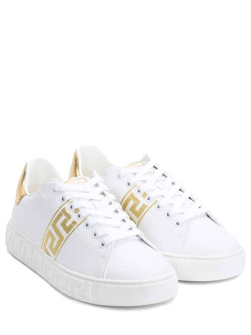 Кеды кожаные VERSACE