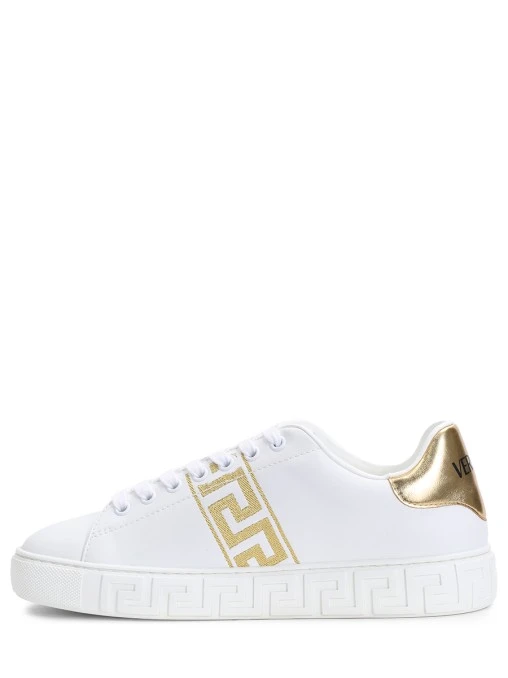 Кеды кожаные VERSACE