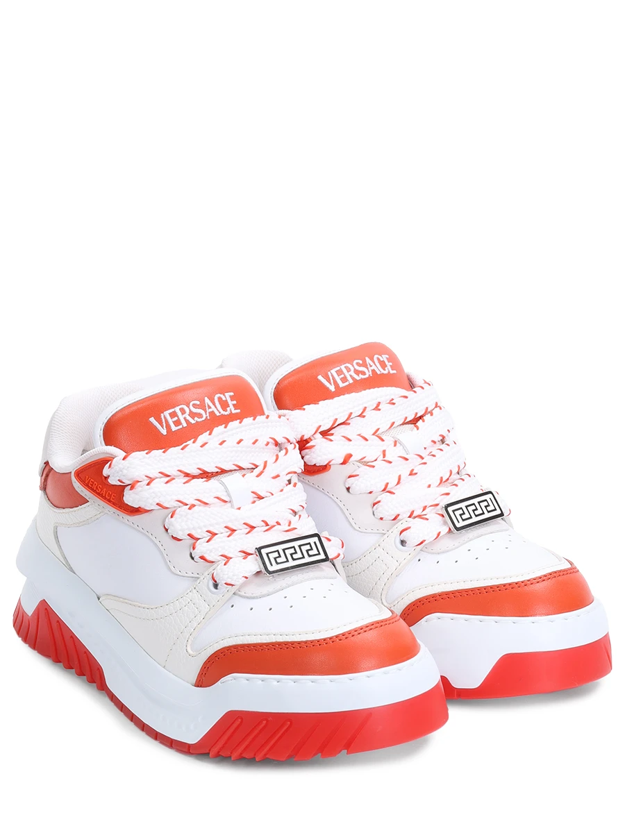 Кроссовки кожаные