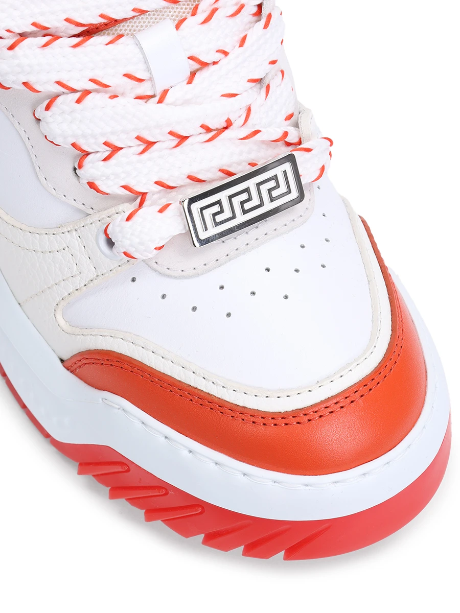 Кроссовки кожаные