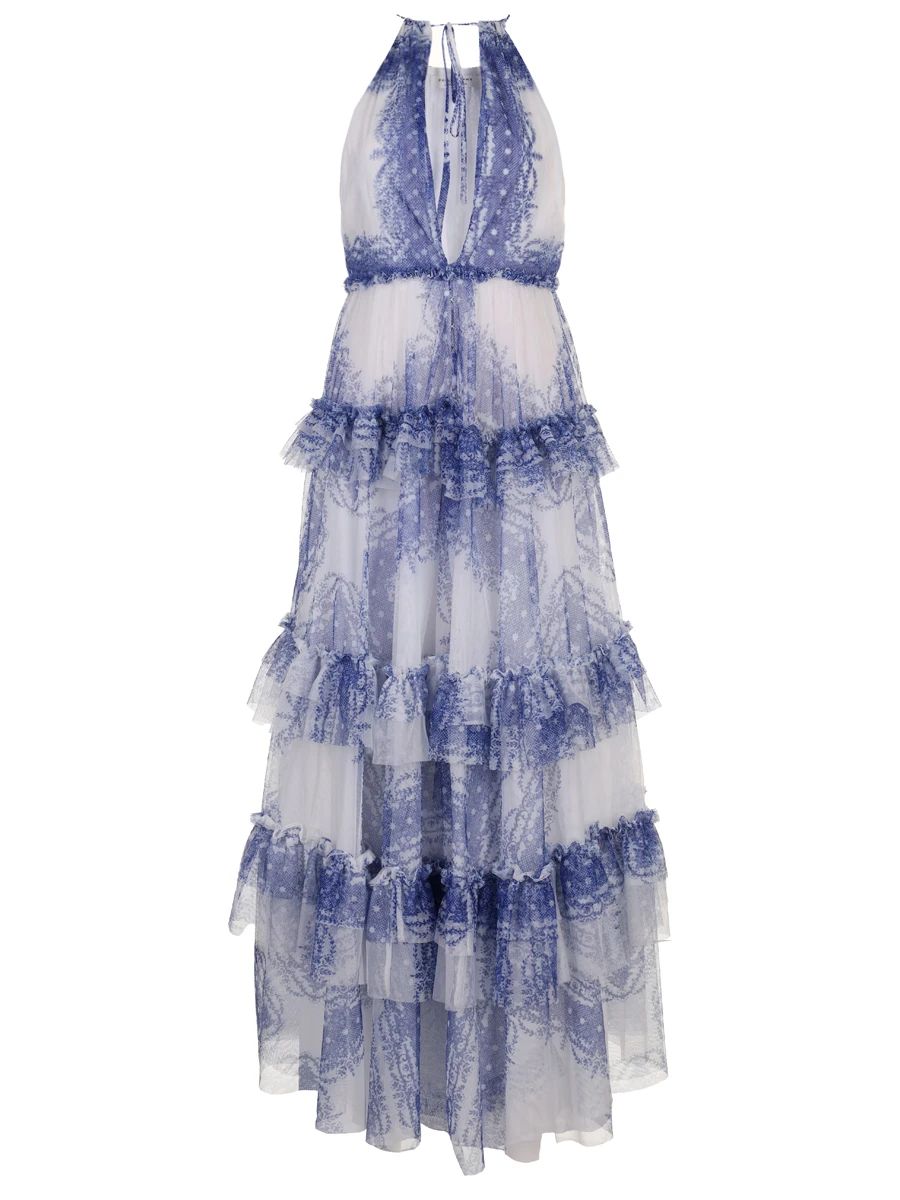 Платье с принтом