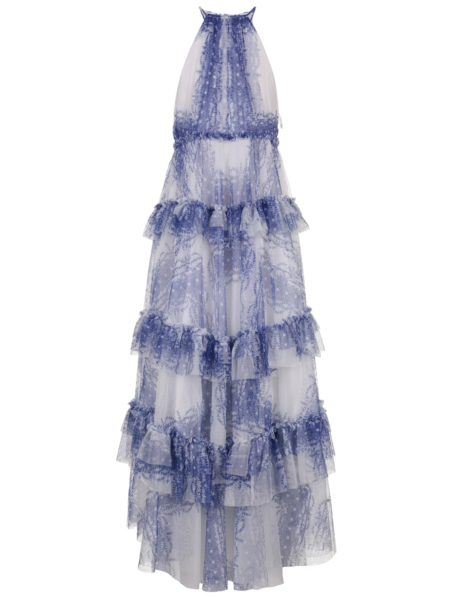 Платье с принтом