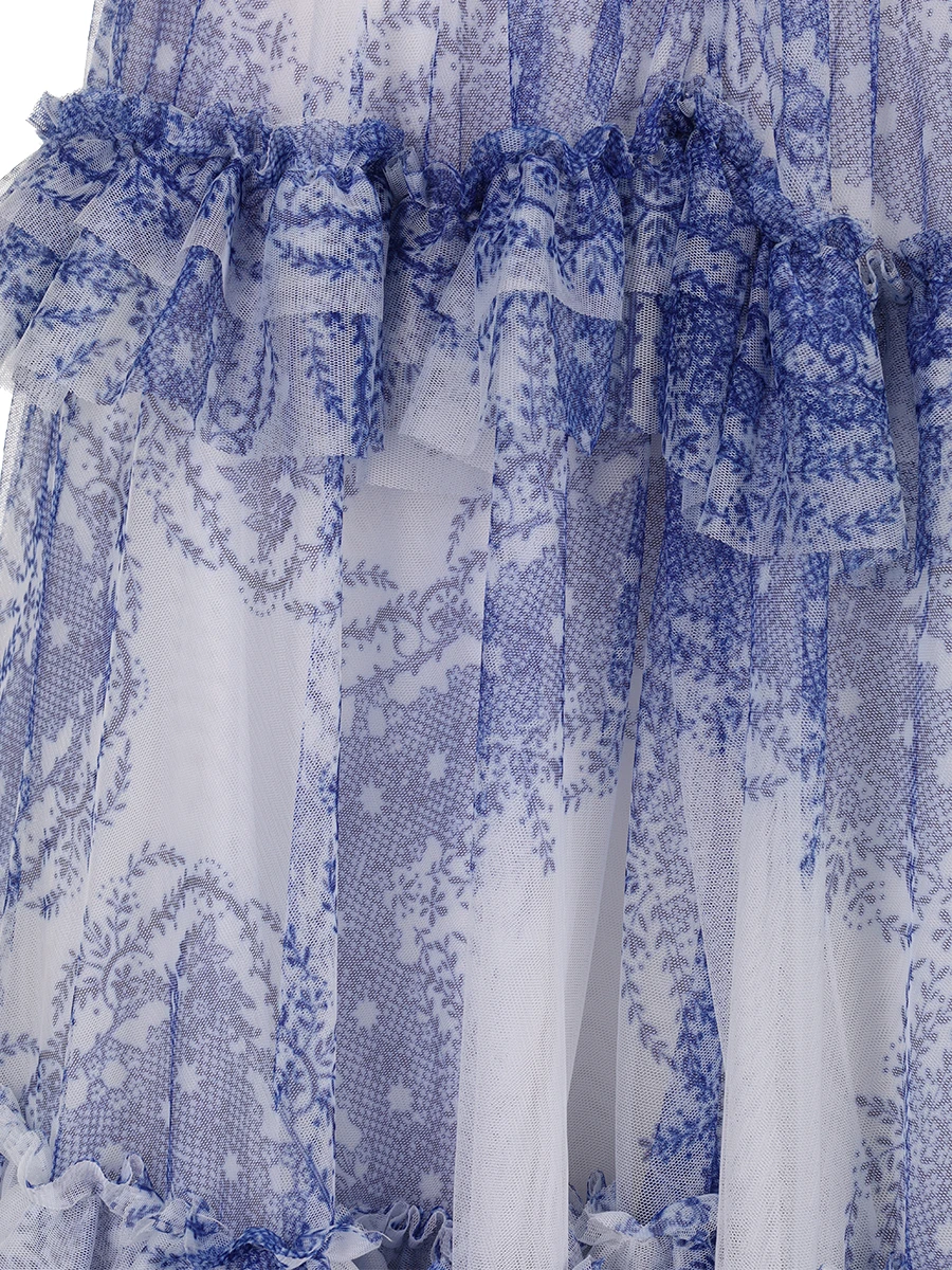 Платье с принтом