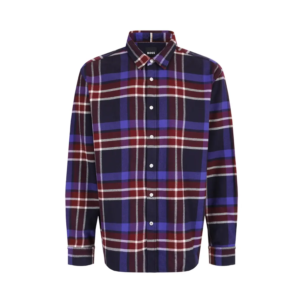 Рубашка Regular Fit хлопковая