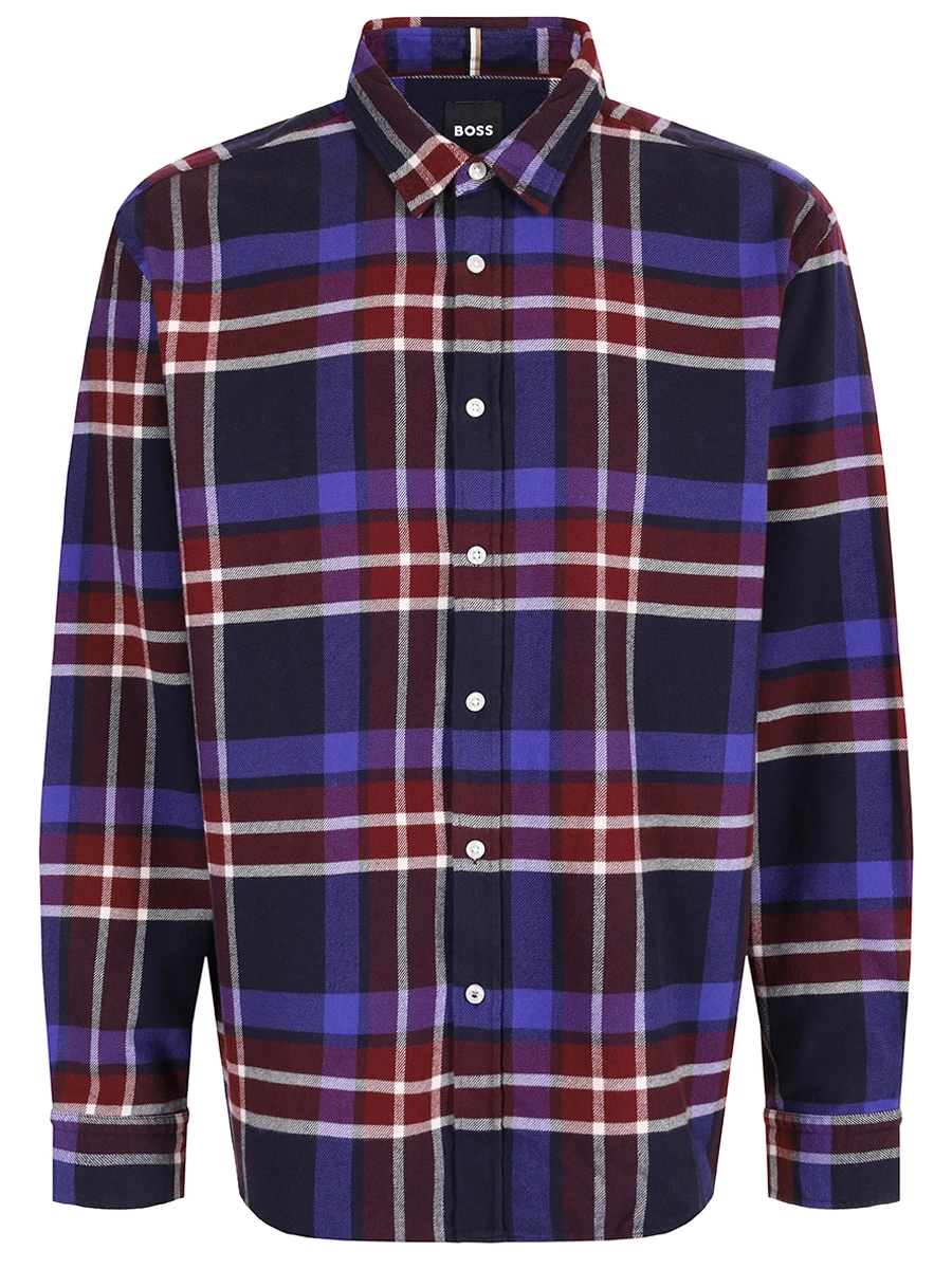 Рубашка Regular Fit хлопковая