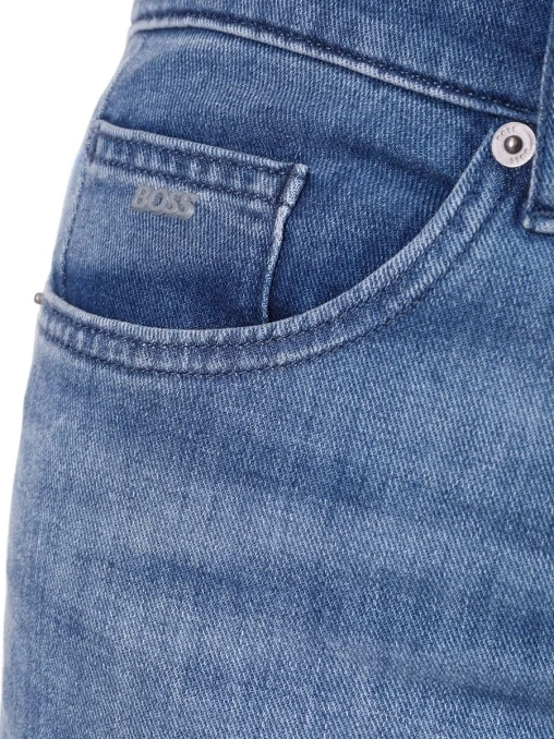 Джинсы Slim Fit хлопковые BOSS