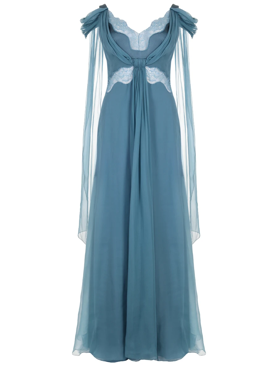 Платье шелковое