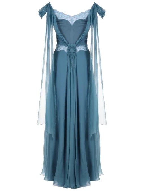 Платье шелковое ALBERTA FERRETTI