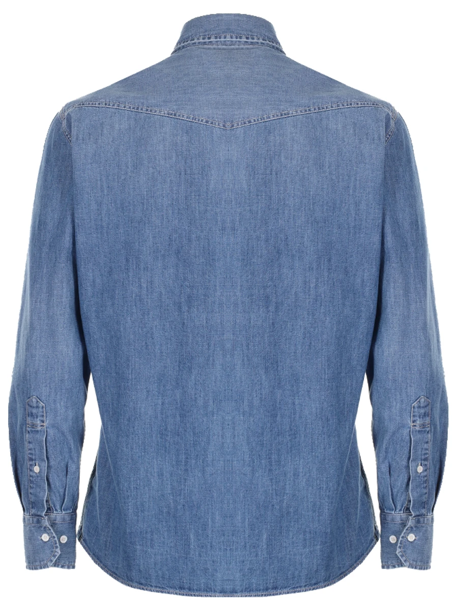 Рубашка Slim Fit джинсовая